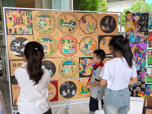 【星光摄小】童心绘国粹 妙笔展风华——摄山星城小学天佐路分校2024-2025学年第二学期课堂美术作业展