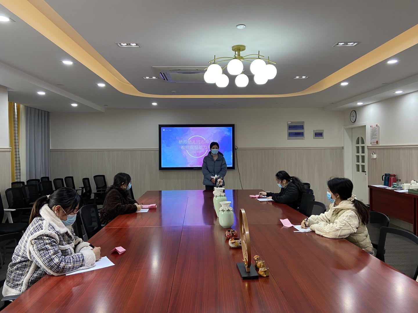 【枫香栖幼】实践检验  聚焦观察 ——记栖幼石埠湾园教师观察能力考核活动