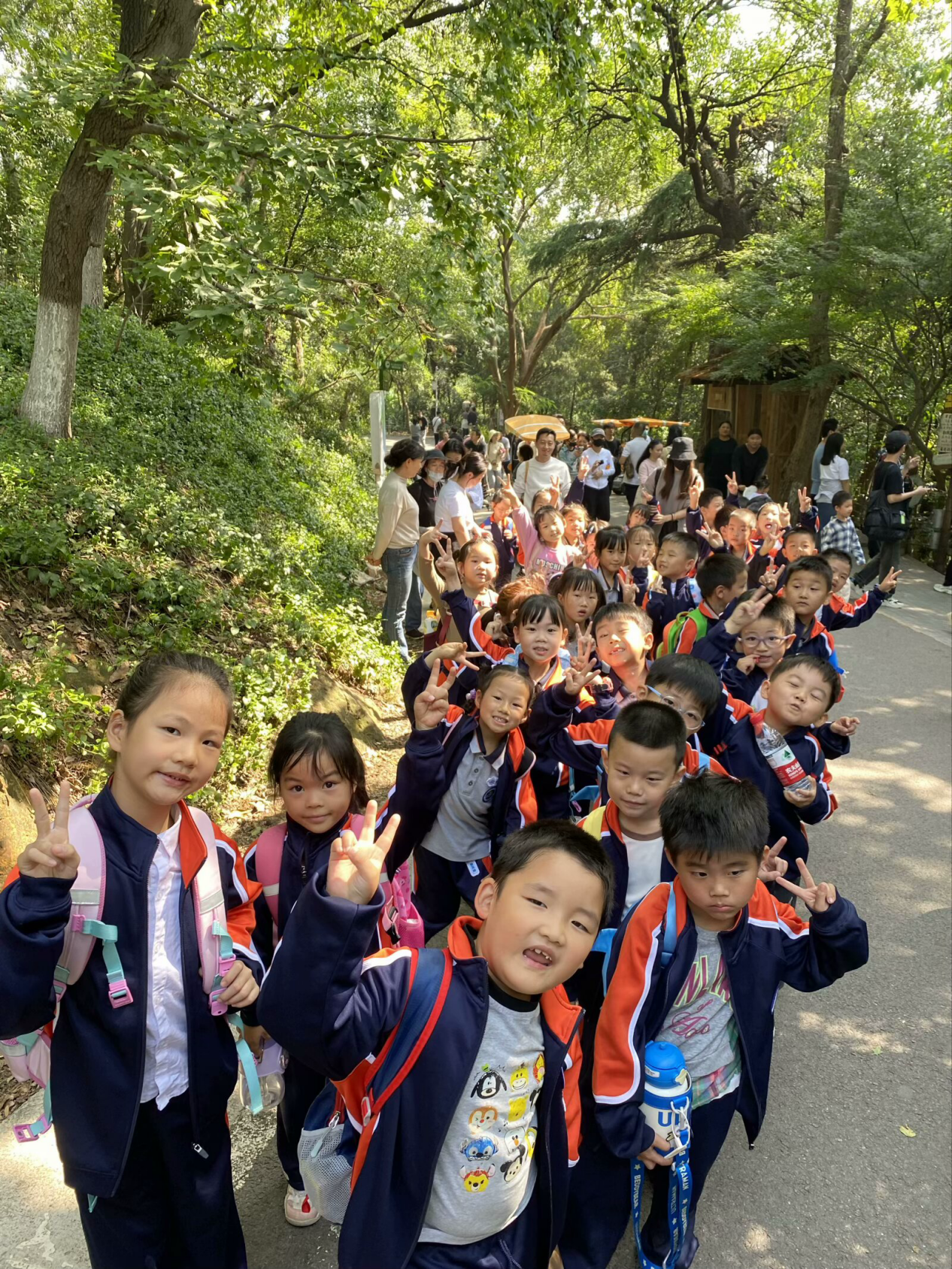 【湖畔•学生活动】秋游红山，乐享自然——记金陵小学（仙林湖校区）一年级秋季综合实践活动_html_33cf140d.png