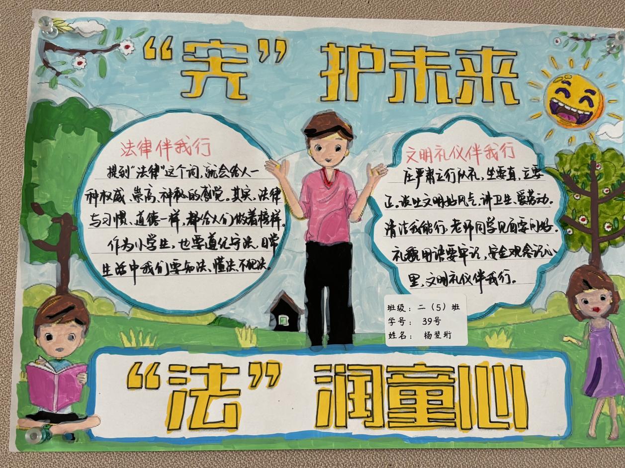 【湖畔·学生活动】学讲创融践宪法 知行合一育新人——金陵小学仙林湖校区宪法活动周掠影_html_55623cd8.jpg