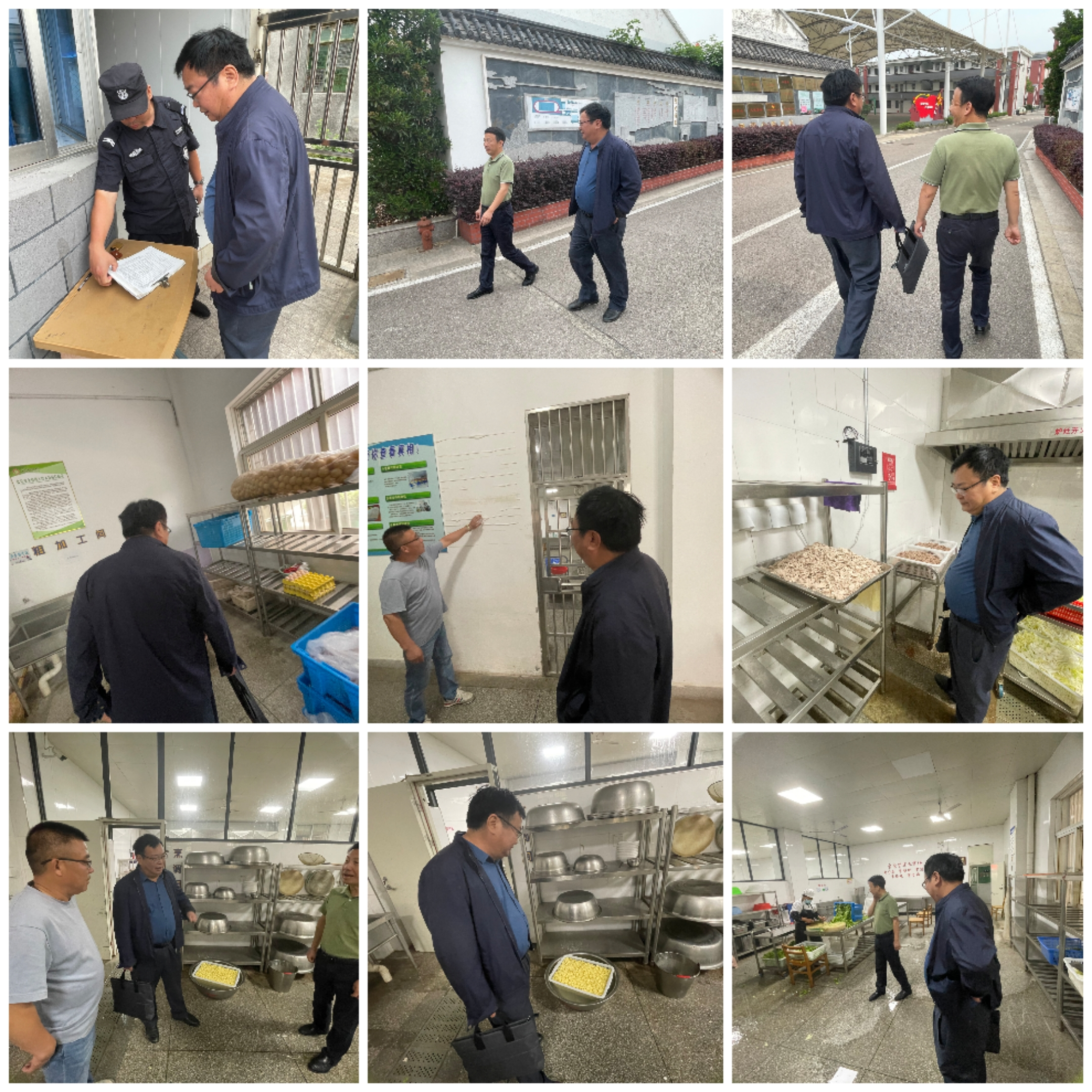 【尊荣营中】严检细查强督导 护航校园保平安  ——记孙光海督学对营防中学开展常态性督导及“校园安全”专项督导