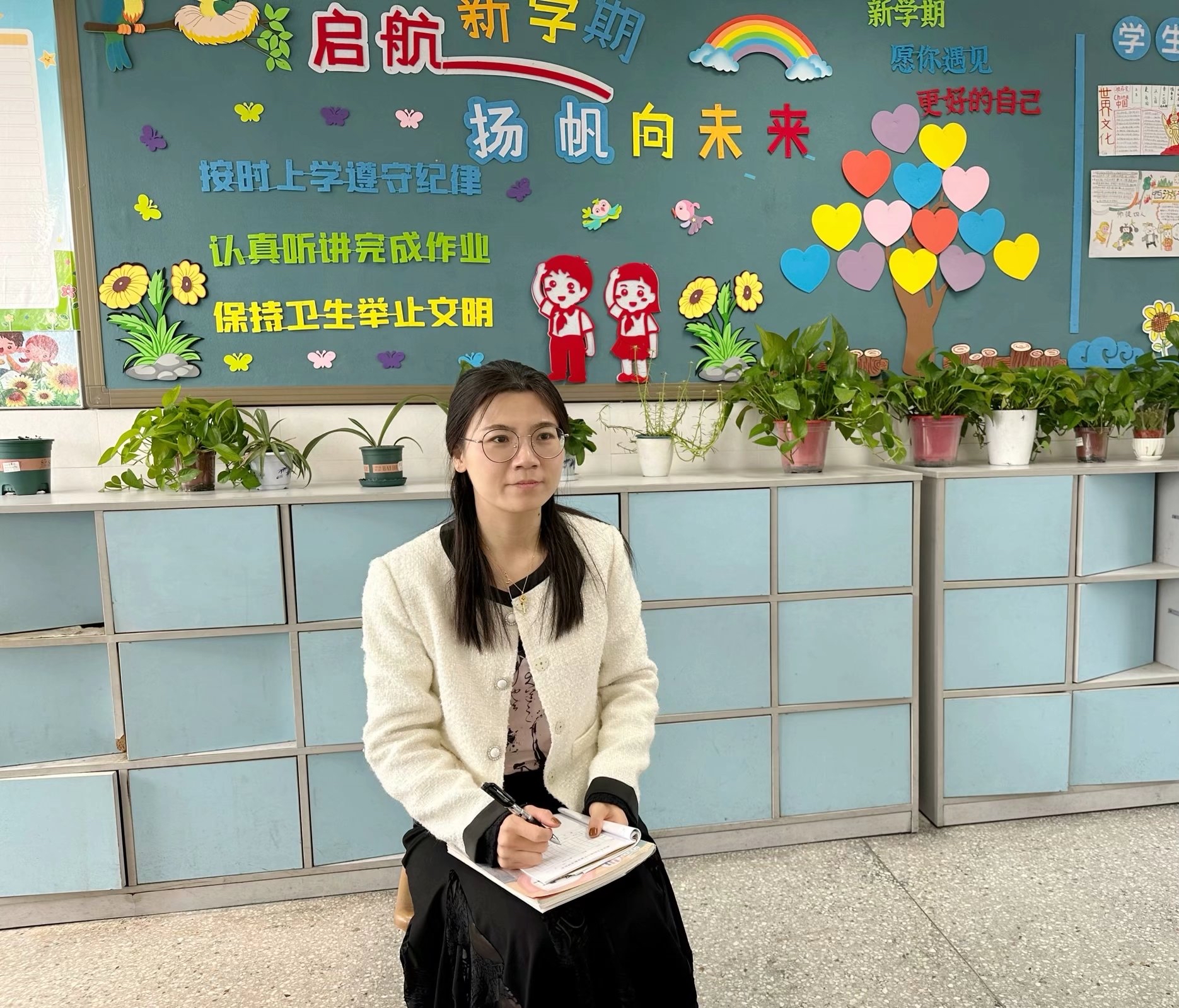 【花港一小】“守”好主阵地 “推”出新成长 （七十九） 花港第一小学推门听课活动