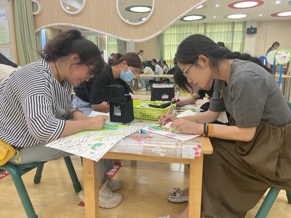 20220531【园区动态】下庙园区：“画纸展技能，笔尖亮风采”——教师美术技能考核_html_316a46f2.jpg
