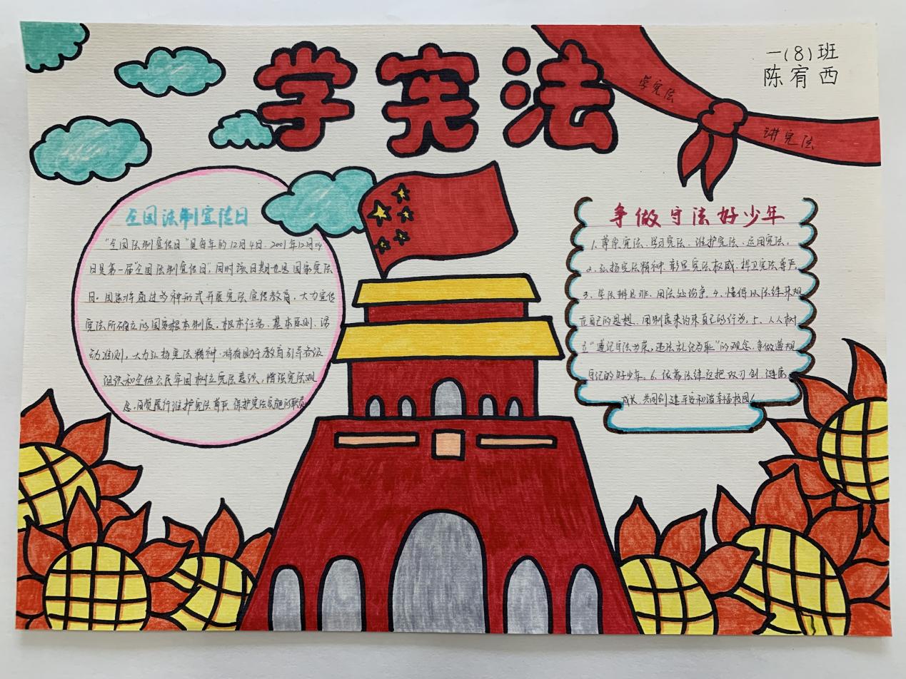 “八个一”致敬第八个国家宪法日——附中仙小南邮校区开展宪法宣传周活动总结_html_m7a0f6e10.jpg