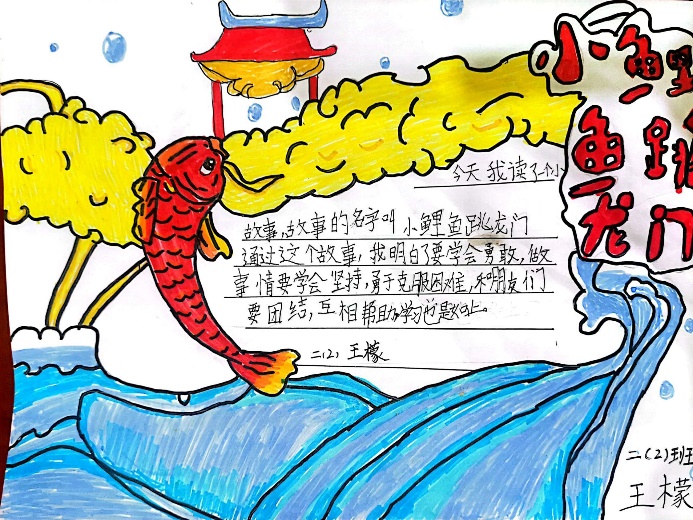 书香伴我行 悦读润童心—记二（2）班读书节活动_html_242038f8.jpg