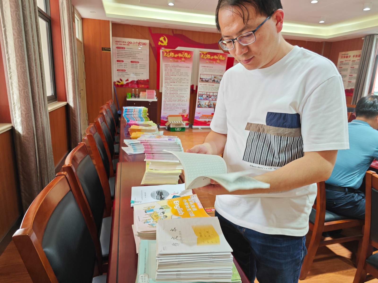 【馨惠中小】八卦洲中桥小学“教学六认真”检查