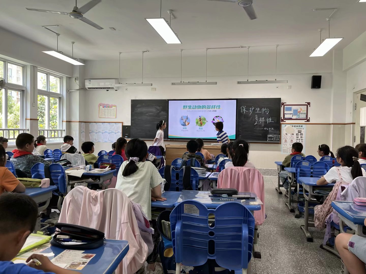 【星光摄小】保护生物多样性—摄小天佐路校区第十七周主题班会活动报道