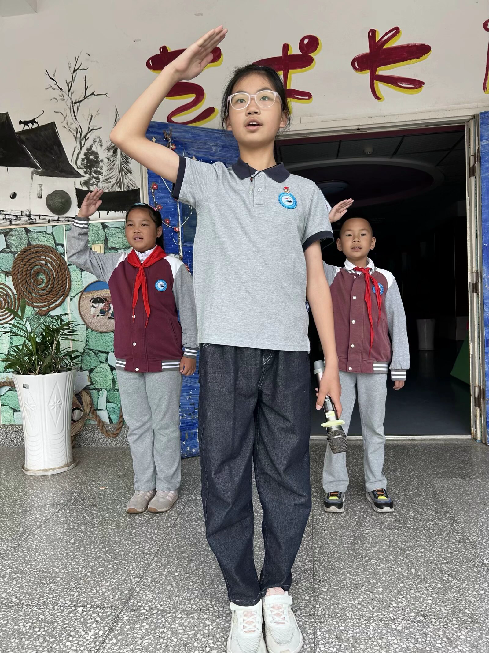 【星光摄小】快乐“六一”，放飞梦想—摄小（天佐路校区）第15周升旗仪式系列报道