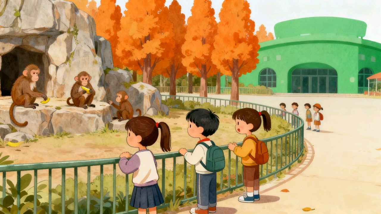 【善上洲小】趣游红山，研学成长！八卦洲中心小学秋季动物园探秘之旅圆满落幕