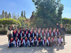 【乐心乐园·红领巾在线】稳心筑梦 笑对期末  ——八卦洲中心校第十九周升旗仪式
