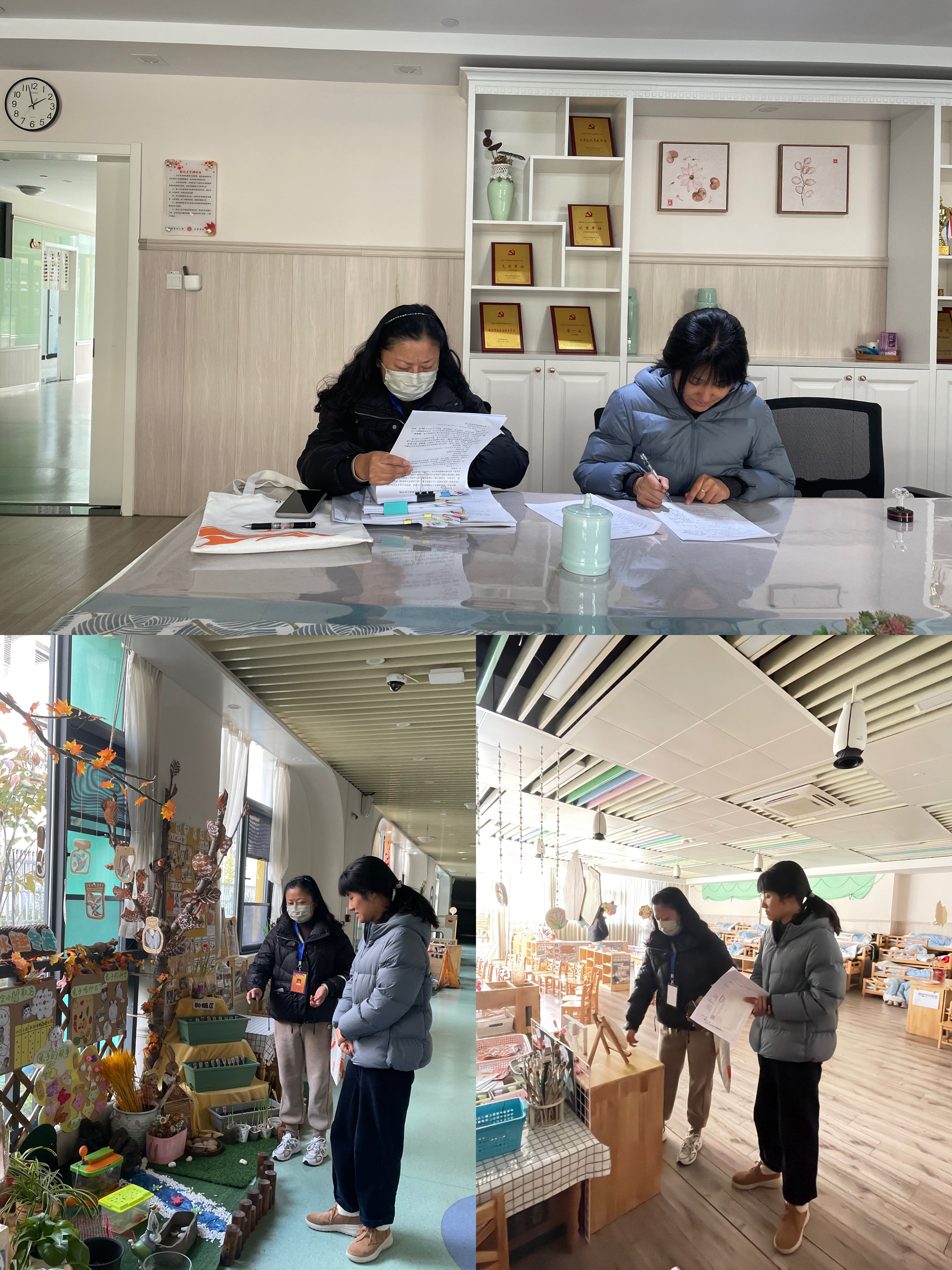 【枫香栖幼】课程游戏助成长 督学引领促发展——栖霞幼儿园石埠湾园迎接12月专项督导检查