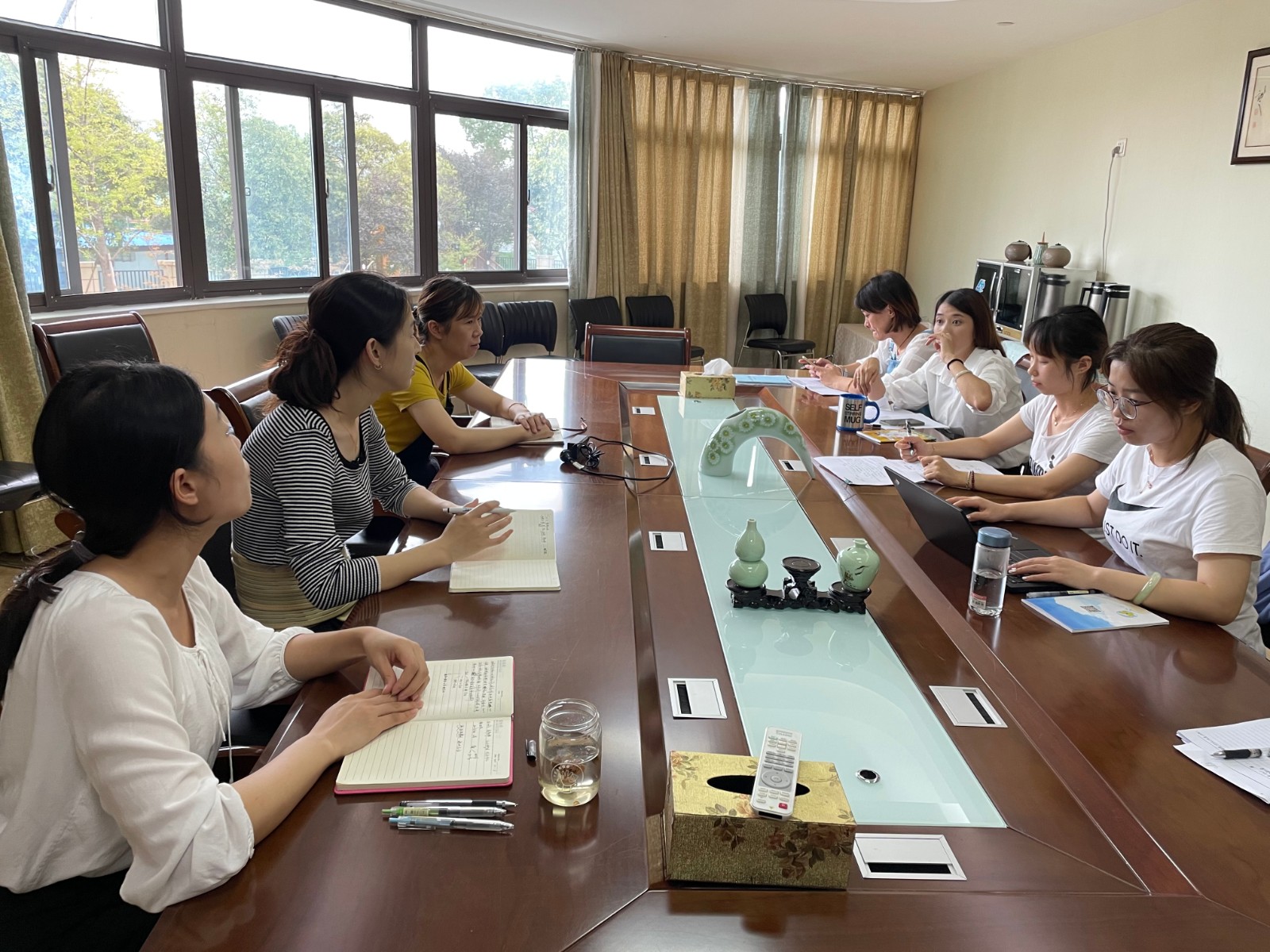 【枫香栖幼】统筹安排明方向 细致研讨促协作  ——记栖霞幼儿园五福园课程中心组教研活动