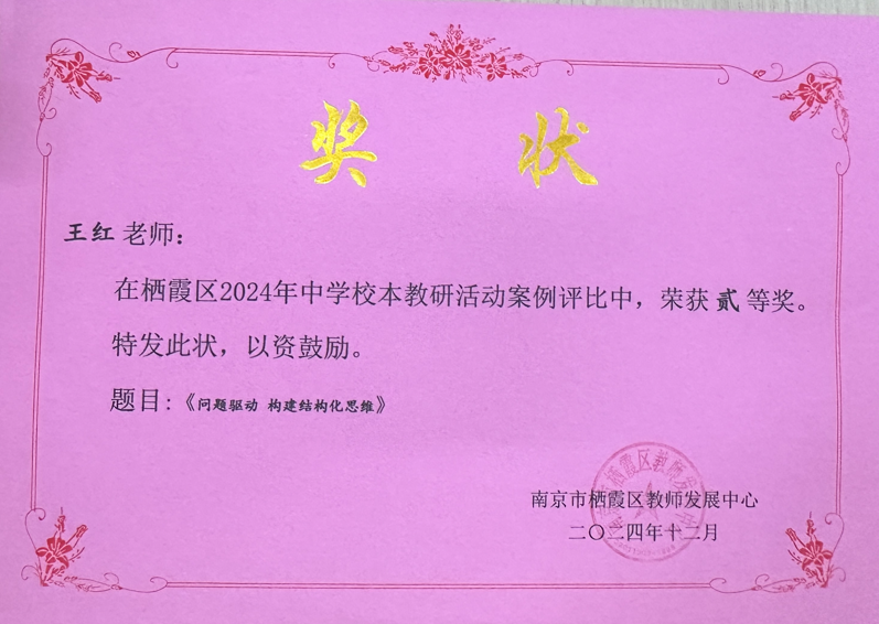 C29-2-5-35 王红 栖霞区中学校本教研活动案例 区级二等奖.png