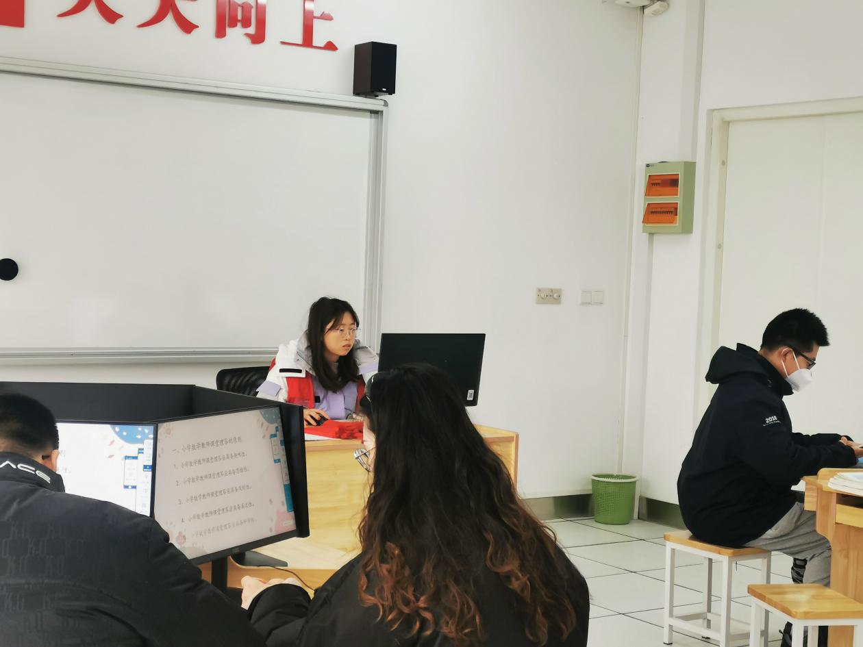 【正学丁三·教学】小组合作共进步 理答反馈促成长——丁家庄第三小学数学组第五周集体备课活动侧记_html_m1cd313ac.jpg