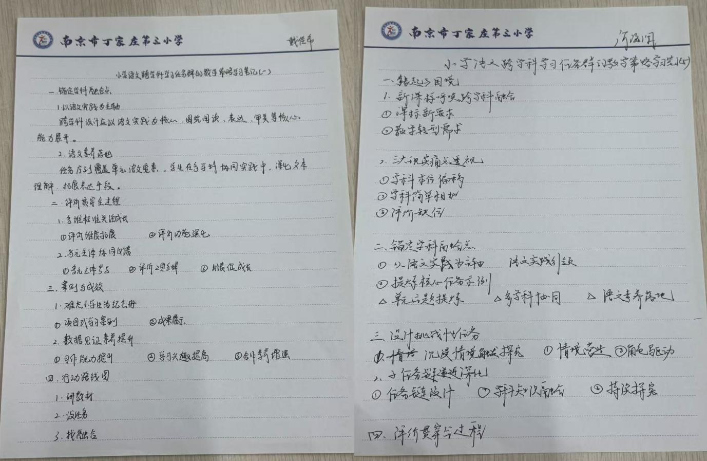 【正学丁三&middot;教学】融科汇智探融合，跨学科教研绽芳华——丁家庄第三小学语文组理论学习活动（一）_html_m2ea7025d.jpg