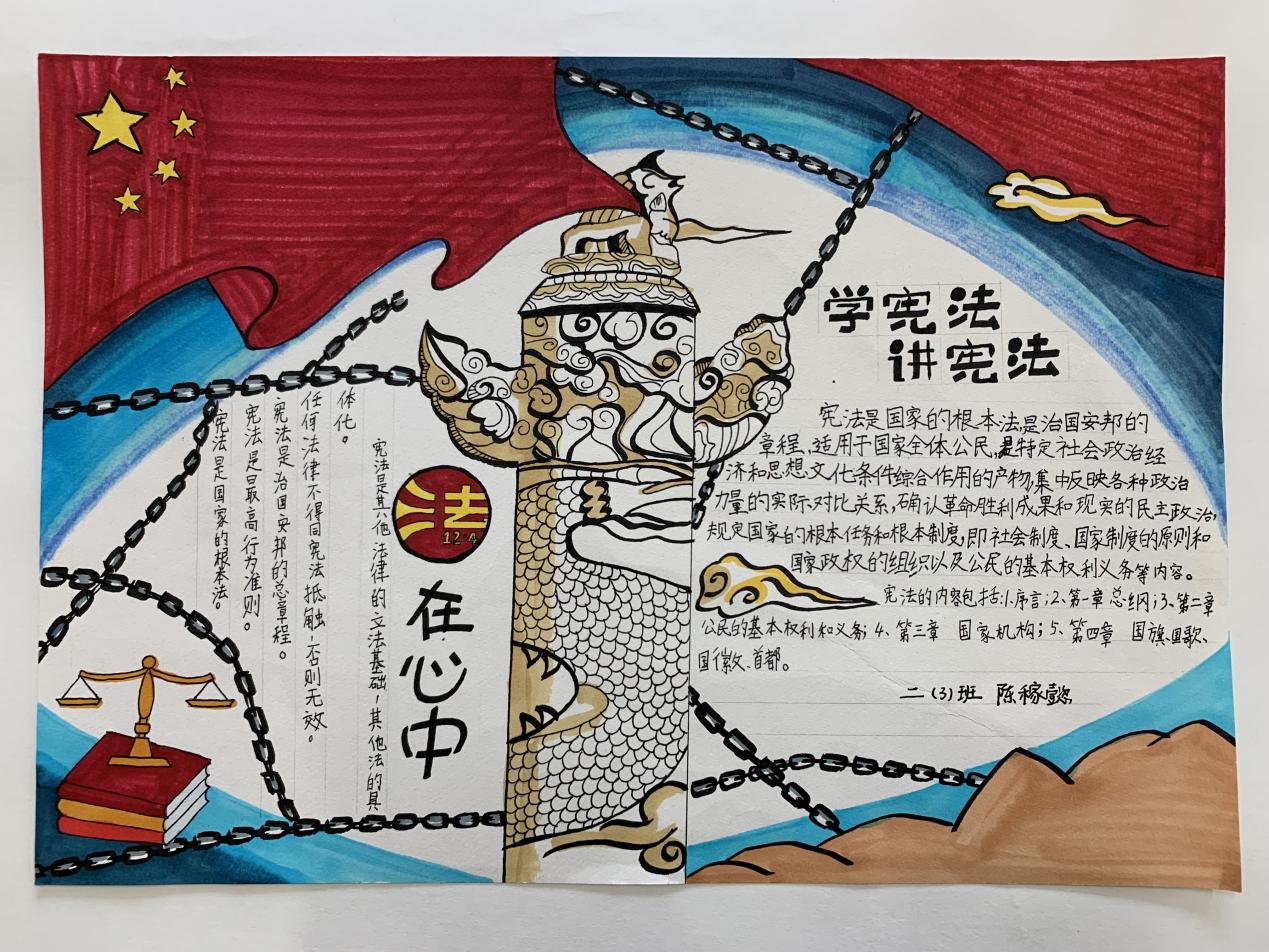 “八个一”致敬第八个国家宪法日——附中仙小南邮校区开展宪法宣传周活动总结_html_m5d6fd9e6.jpg