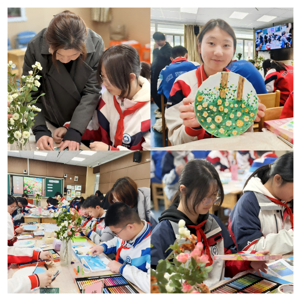 根植乡土·美育未来—“农村初中美术‘春风雅集’浸润课程实践”教学研讨活动圆满举行_html_46c098f2.png