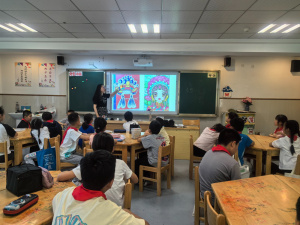 【星光摄小】京韵彩绘 传承国粹——摄小天佐路分校美术组校本主题研修活动