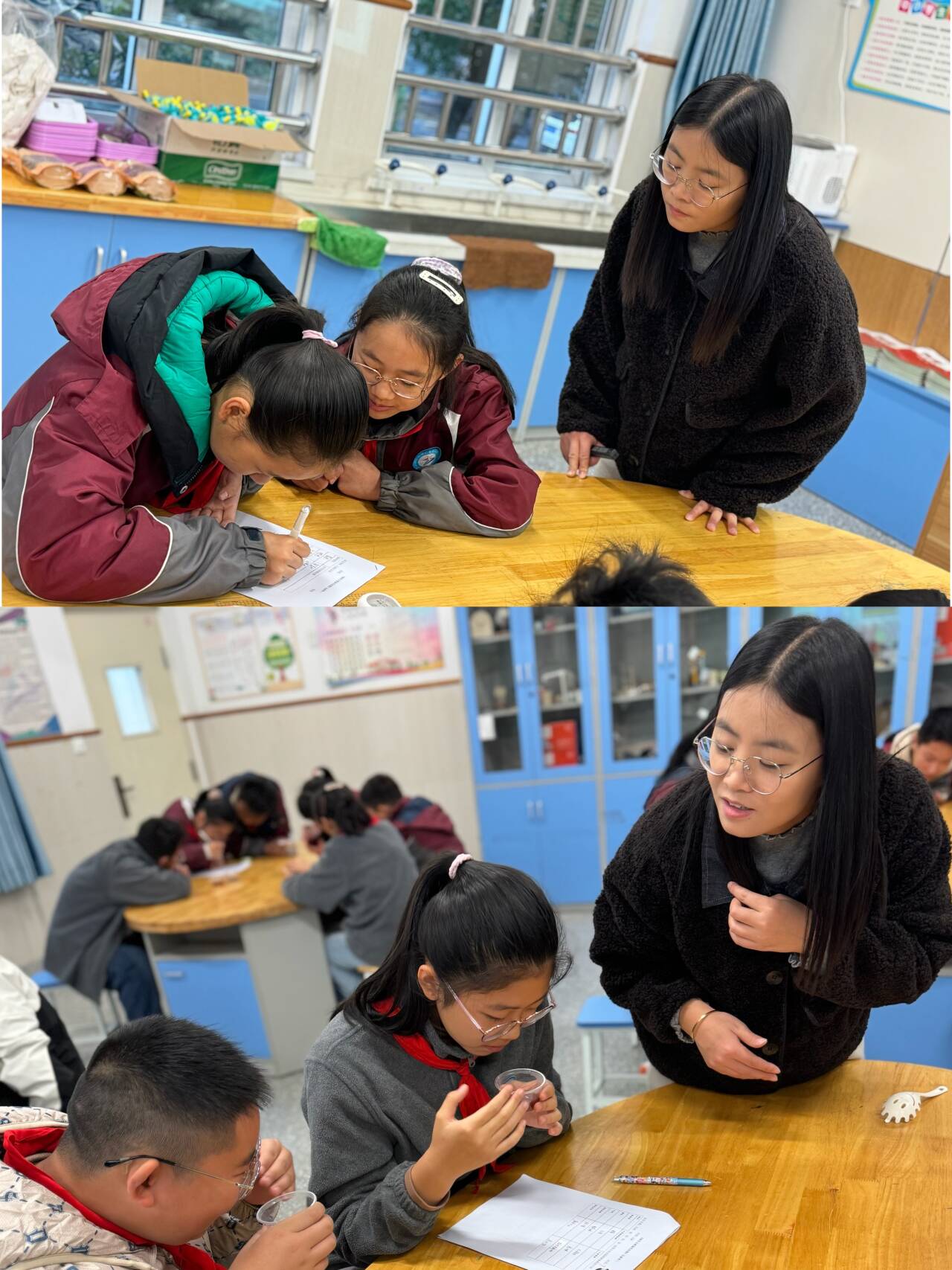许晗老师指导学生实验天然染料与人造染料的区别.jpg