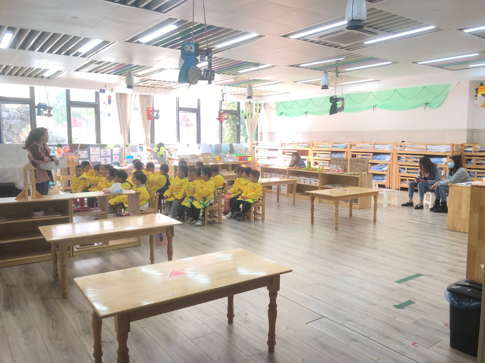 【枫香栖幼】静伴成长 倾听花开 ——记栖幼石埠湾园小班家长半日活动