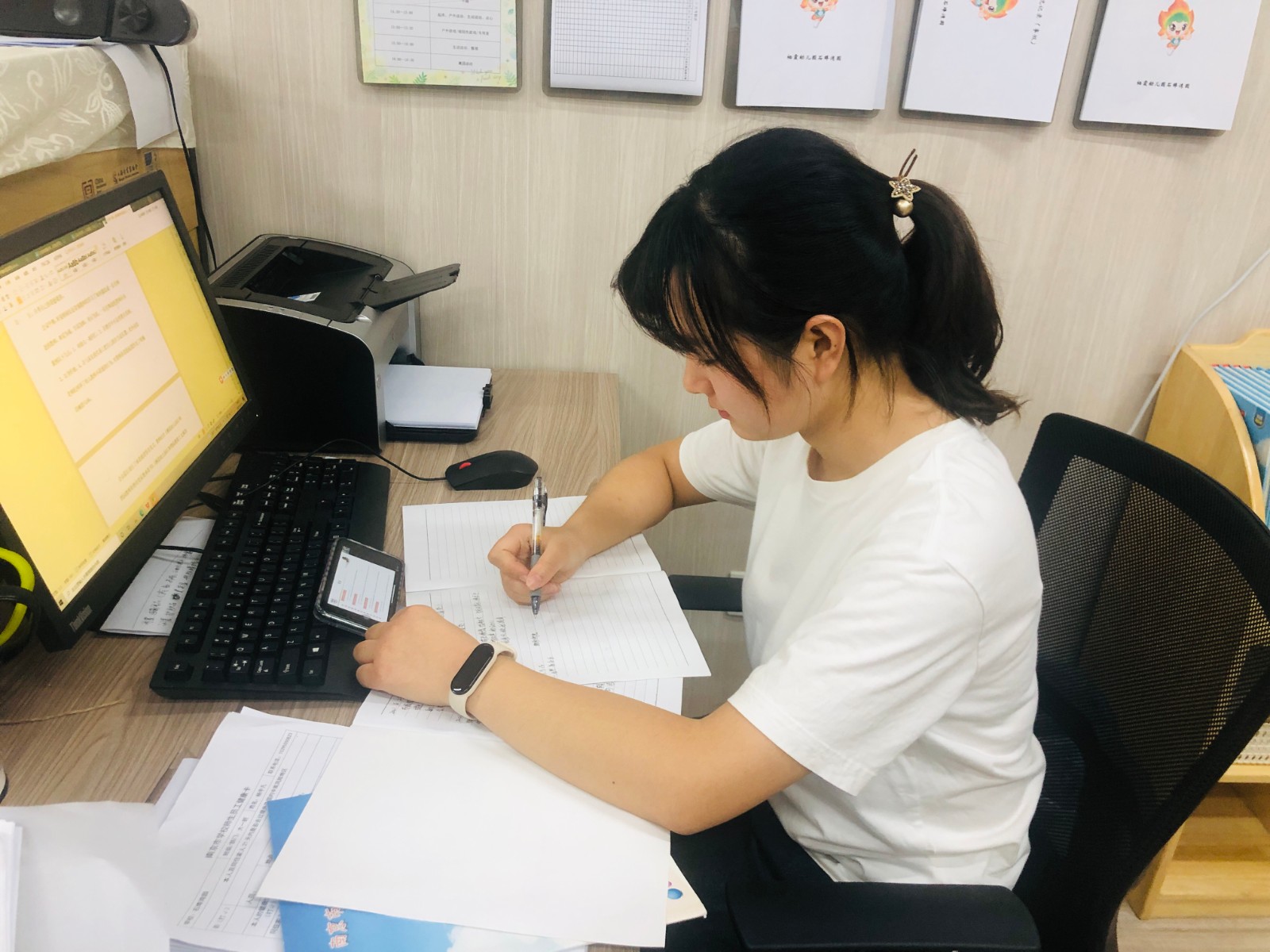 【枫香栖幼】活用新技术  关注新成长  ——栖幼石埠湾园幼儿成长档案线上培训活动