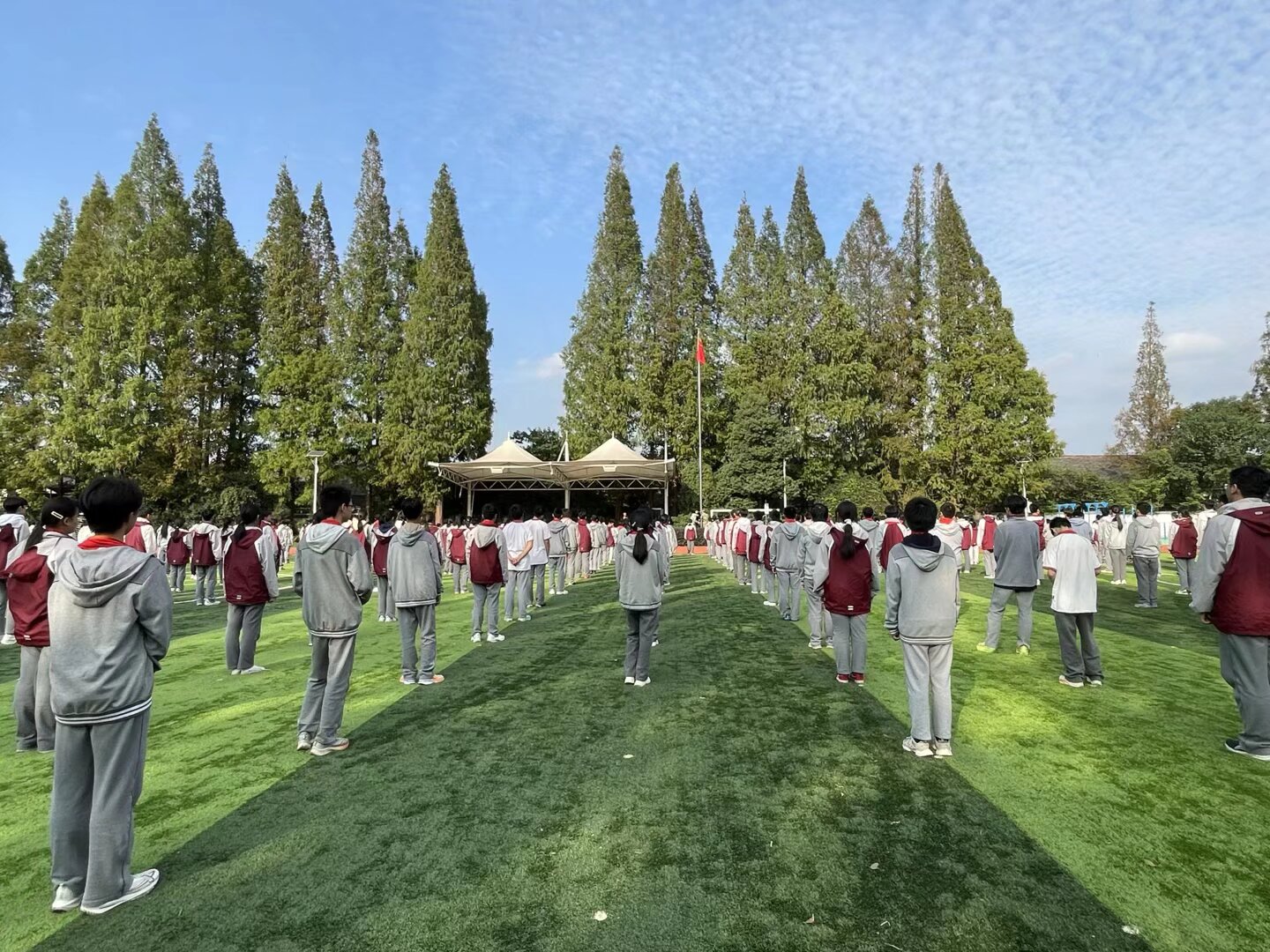 【尊荣营中】青春律动 活力校园——南京市营防中学举行“阳光大课间”广播操、跑操比赛