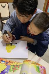 【生活燕幼·教研组动态】下庙分园：“共沐书香，阅享成长” ——语言组绘本表征记录本分享_html_m2e920bd6.jpg