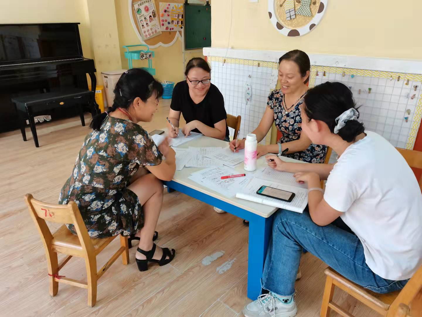 【乐活龙幼】审议始于思，课程施于行 -龙潭幼儿园靖安分园开学课程审议报道
