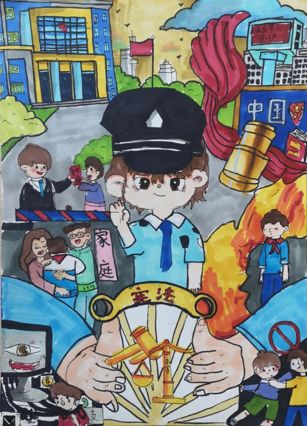 南京市晓庄小学法治宣传教育周活动新闻稿_html_1d81ebce.jpg