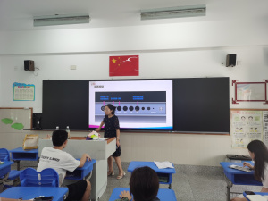 【星光摄小】摄山星城小学天佐路校区开展智慧黑板培训活动