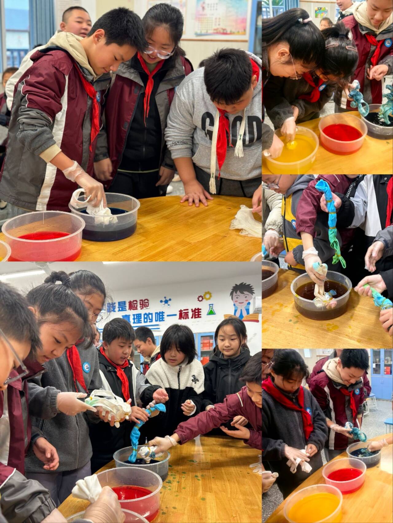学生制作天然染色布袋的染色实验.jpg