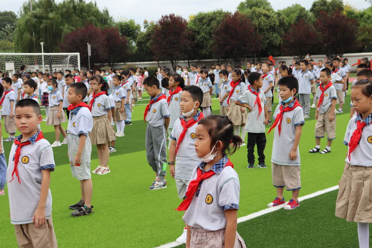 【雅韵先锋】靖园雅韵换新貌 喜迎活力小荷宝——靖安小学2021—2022学年第一学期开学典礼