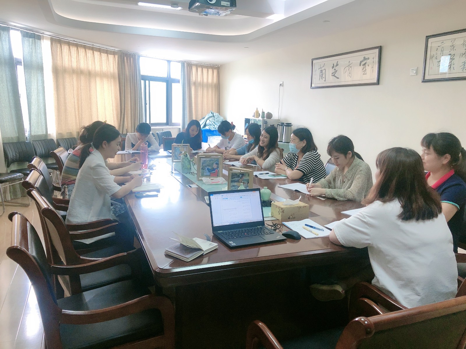 【枫香栖幼】迈好入园第一步  ——栖幼五福园课程中心组会议（一）