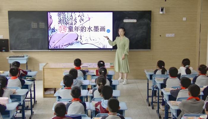 【博学广志】趁春光明媚  赏水墨童年——金陵小学广志路校区语文组校本教研活动_html_m504778d4.jpg