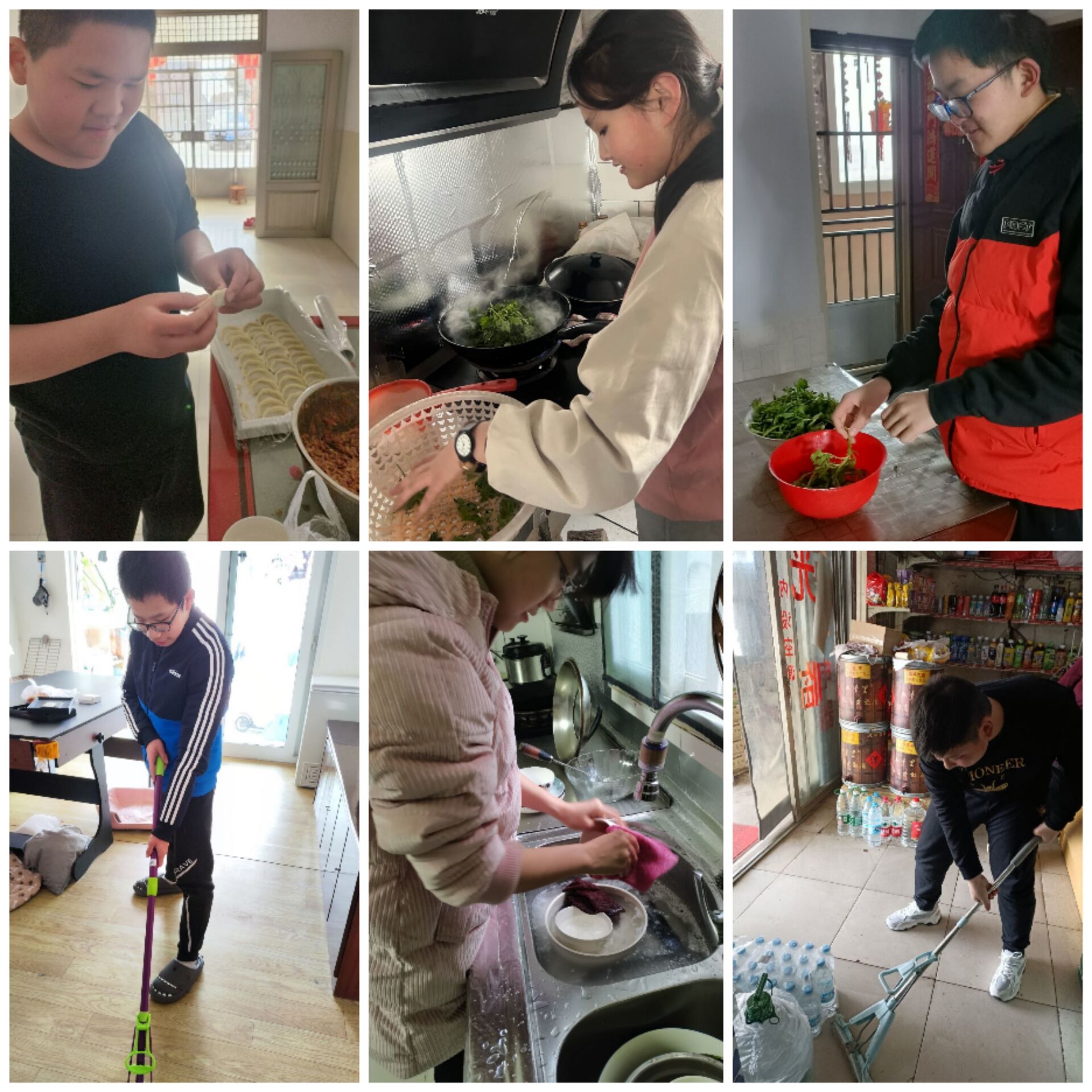 【尊荣营中】“疫”起劳动 收获美好  ——南京市营防中学开展居家“劳动教育”主题实践活动
