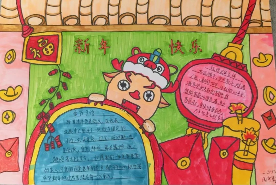 【正学丁三•教学】“语”众不同，“龙”重登场----丁家庄第三小学二年级语文创意寒假生活展示_html_m7c8c4261.jpg