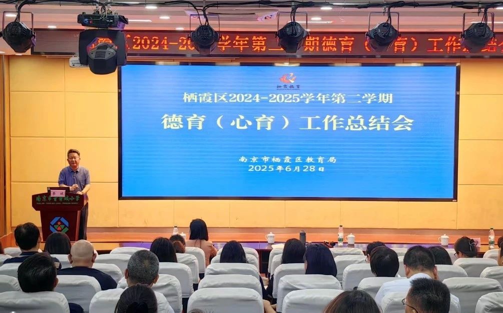 【大爱青秀】栖霞区教育局召开德育（心育）工作总结会