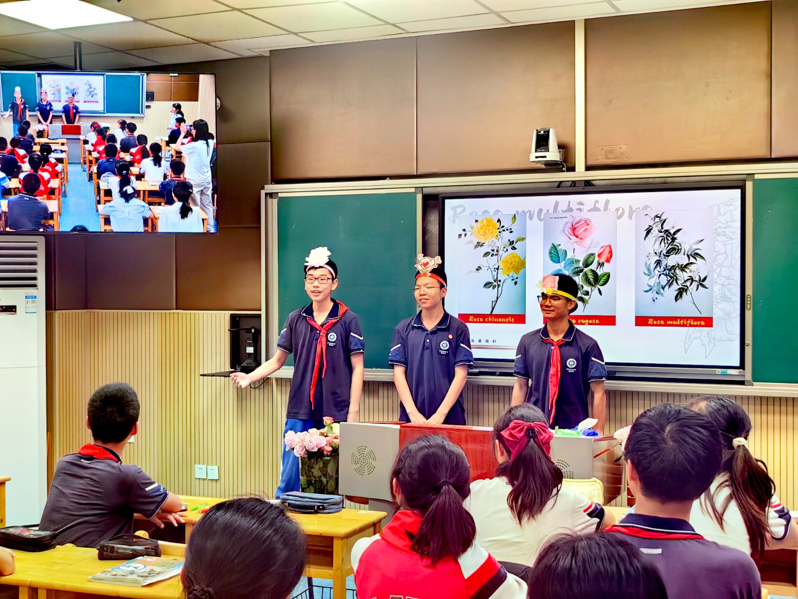 【臻美金龙】课程焕新处，蔷薇静放时——记我校成功开展第二届“蔷薇文化节”学科课程