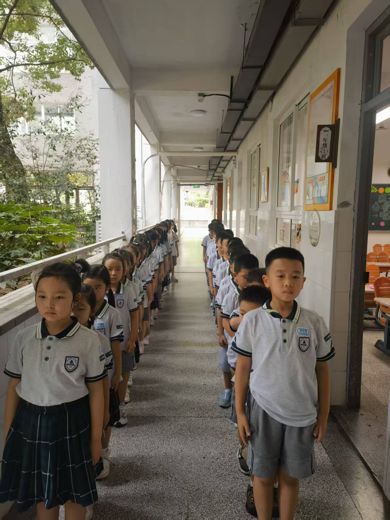 南师附中仙林学校小学部路队行进比赛圆满结束