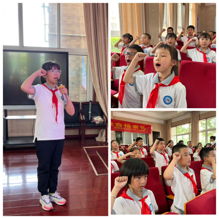 学习二十大 争做好队员——龙潭中心小学江畔人家分校一年级分批入队仪式_html_m40952289.jpg