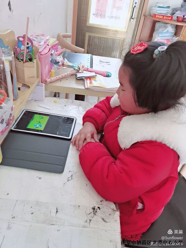 【雅韵靖小】停课不停学，居家学习我最棒！