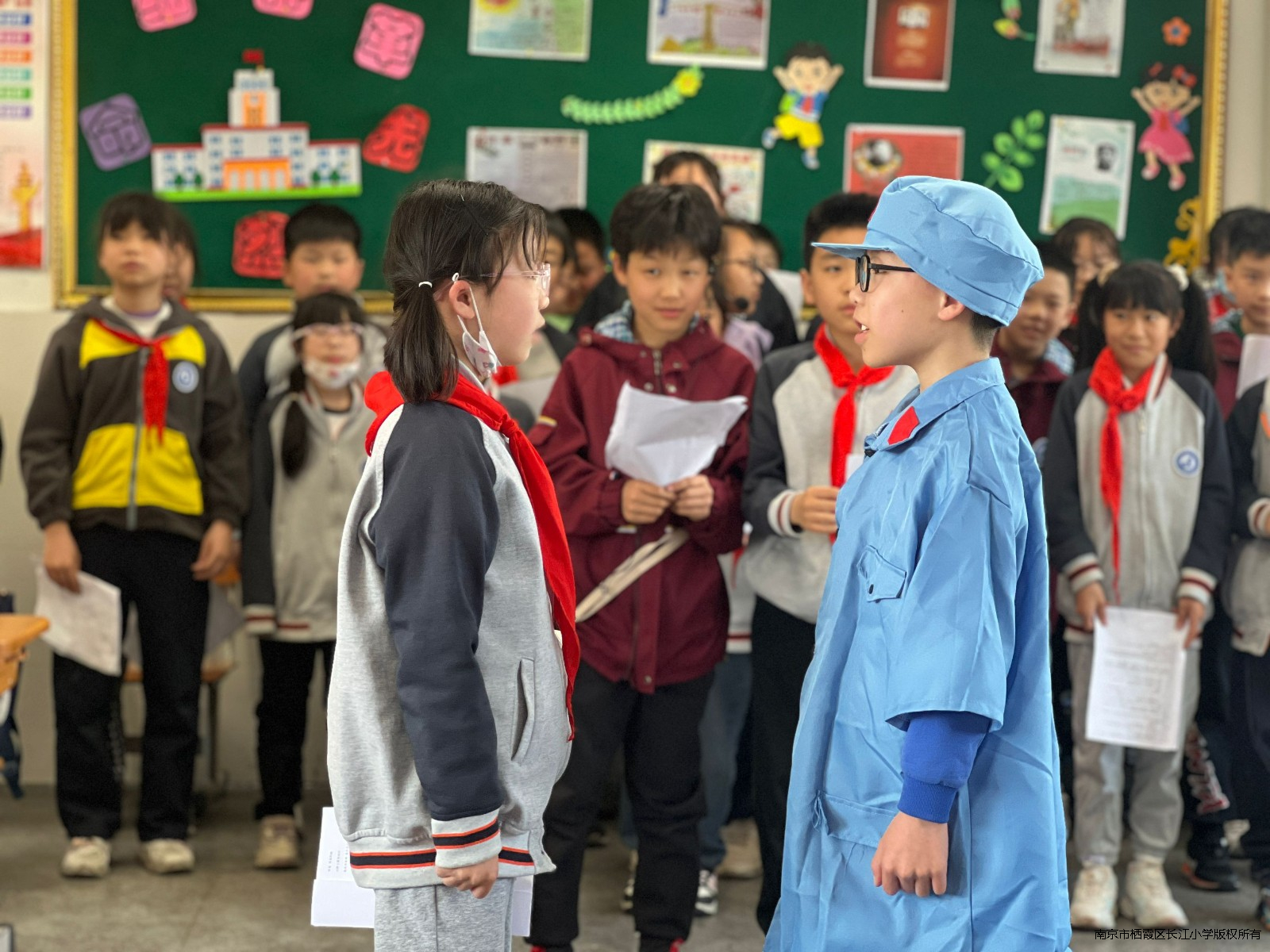 【江韵先锋·团队活动】唱响嘹亮红歌 祝福伟大祖国 ——长江小学举办红歌合唱比赛