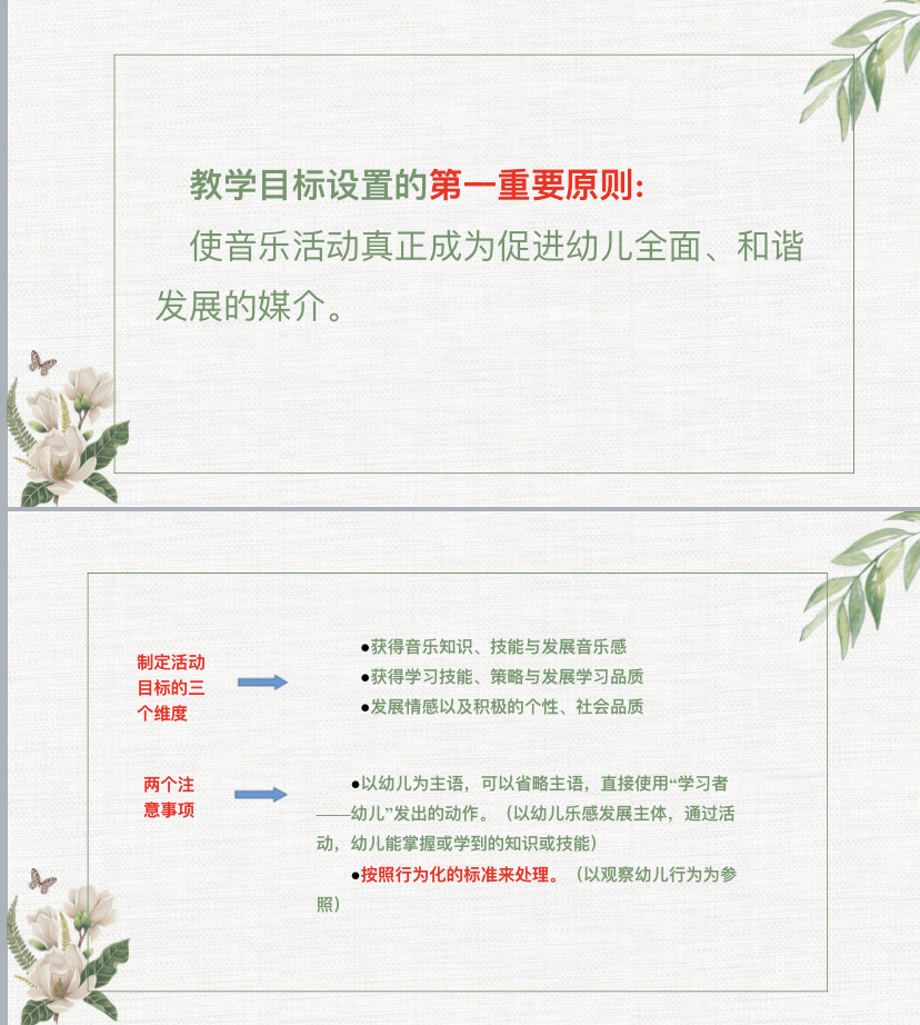 【枫香栖幼】把握领域目标  促进教师成长 ——栖霞幼儿园五福园领域组教研活动（二）