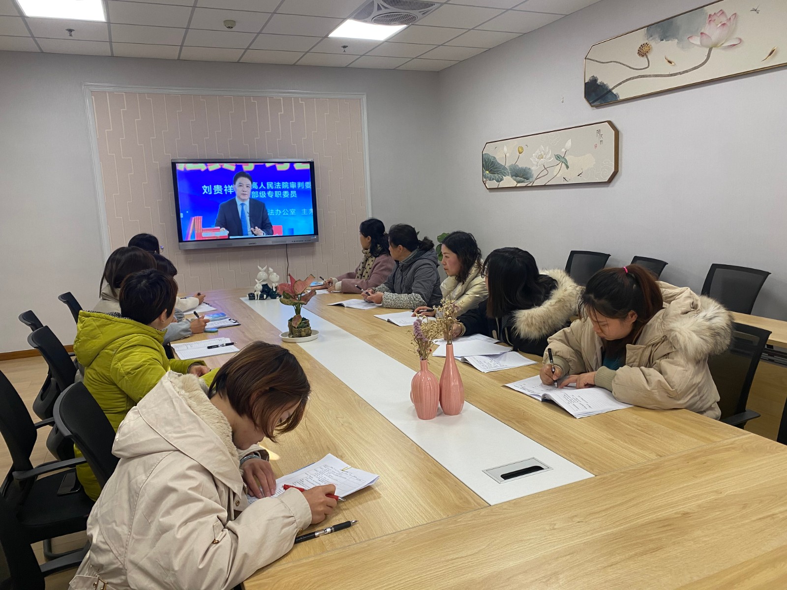 【枫香栖幼】民法典在我心  ——栖霞幼儿园翡翠天域园教职工民法典专题学习