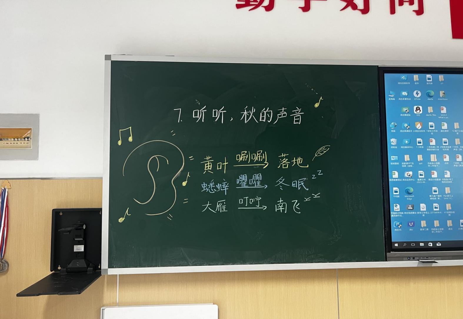 【湖畔·童化课堂】听秋之语韵 品教研成果——记金陵小学（仙林湖校区）三年级语文组教研活动_html_506eb92a.jpg