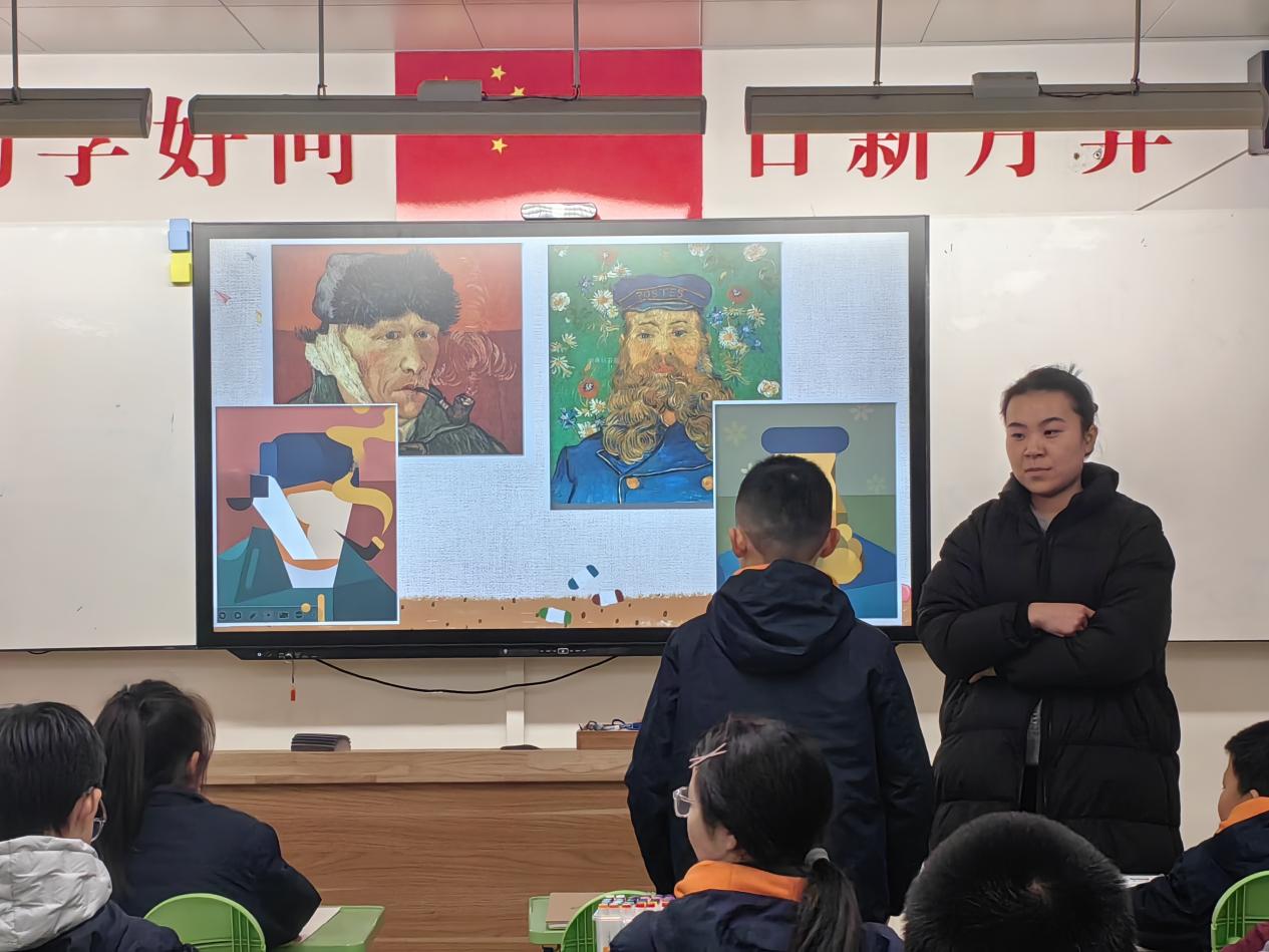 【湖畔·童化课堂】探寻人物装饰画的魅力，像大师一样创作——美术组校本主题研训活动_html_m7c488a47.jpg