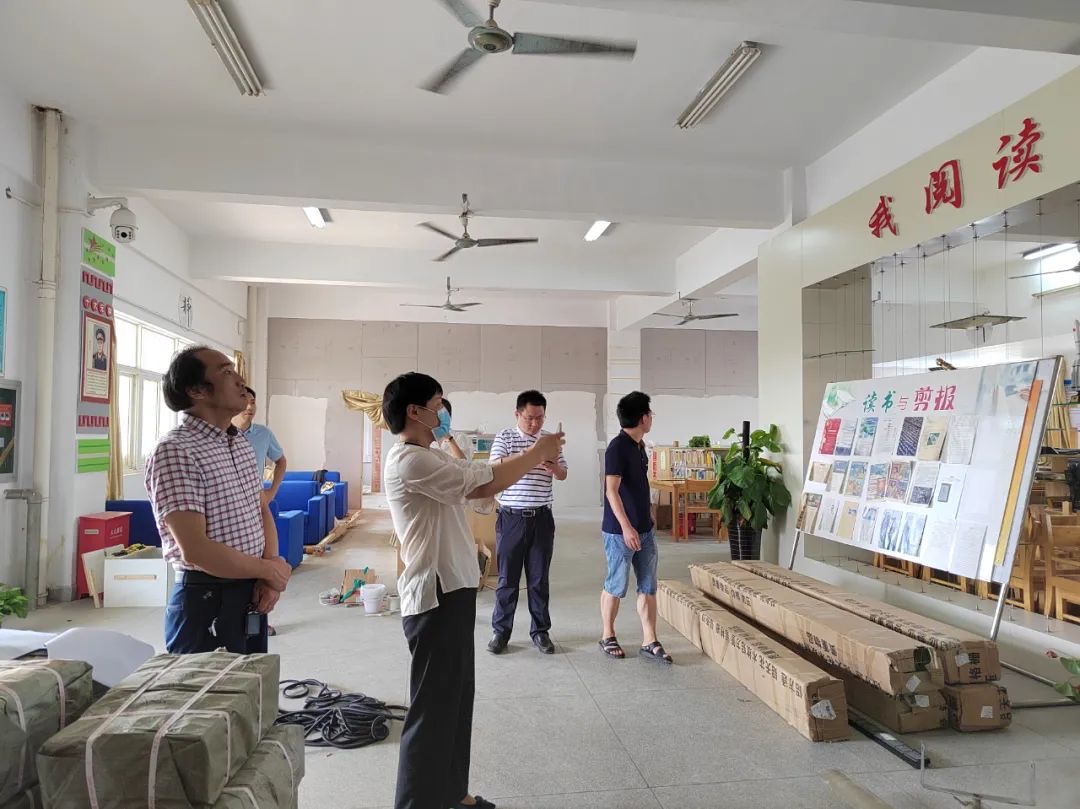 【尊荣营中】栖霞区人防办莅临营防中学指导人防教育工作