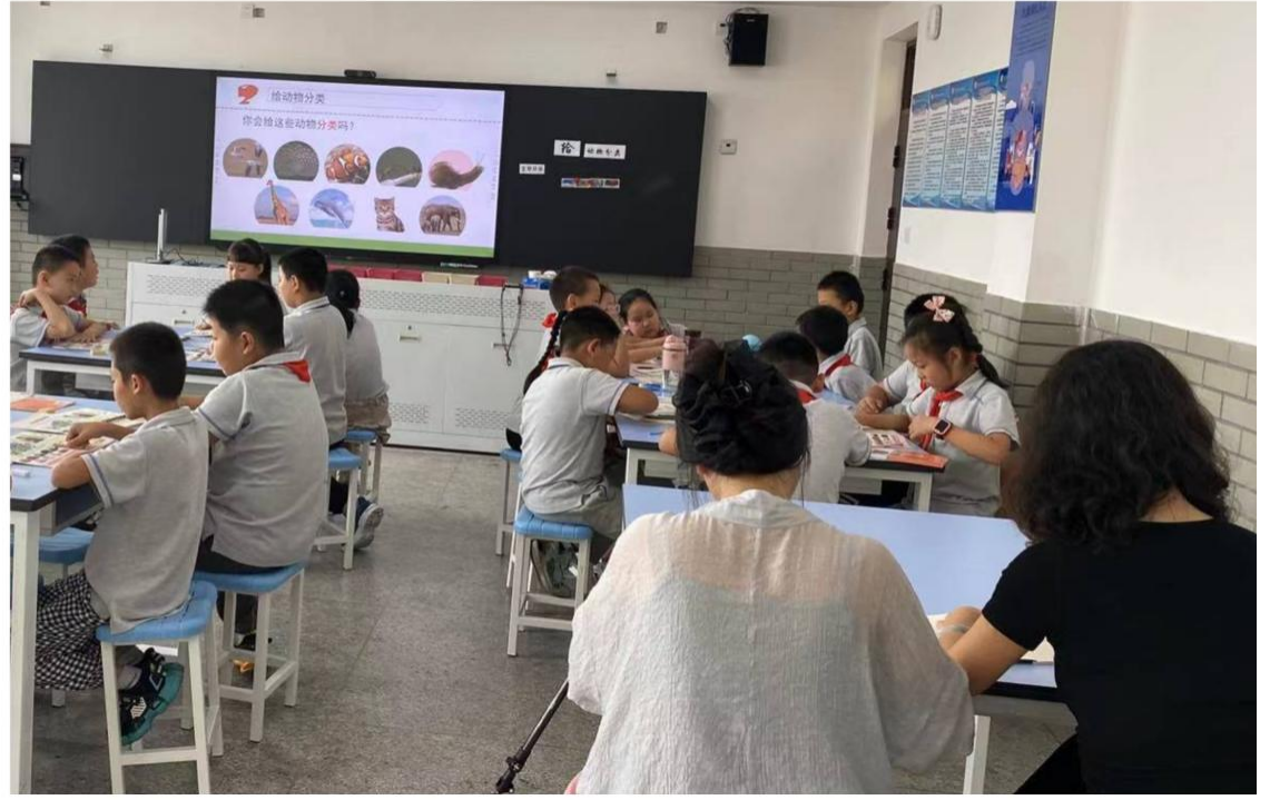 【悦群燕小 友学课堂】给动物分类——燕小科学校本主题研修课例一