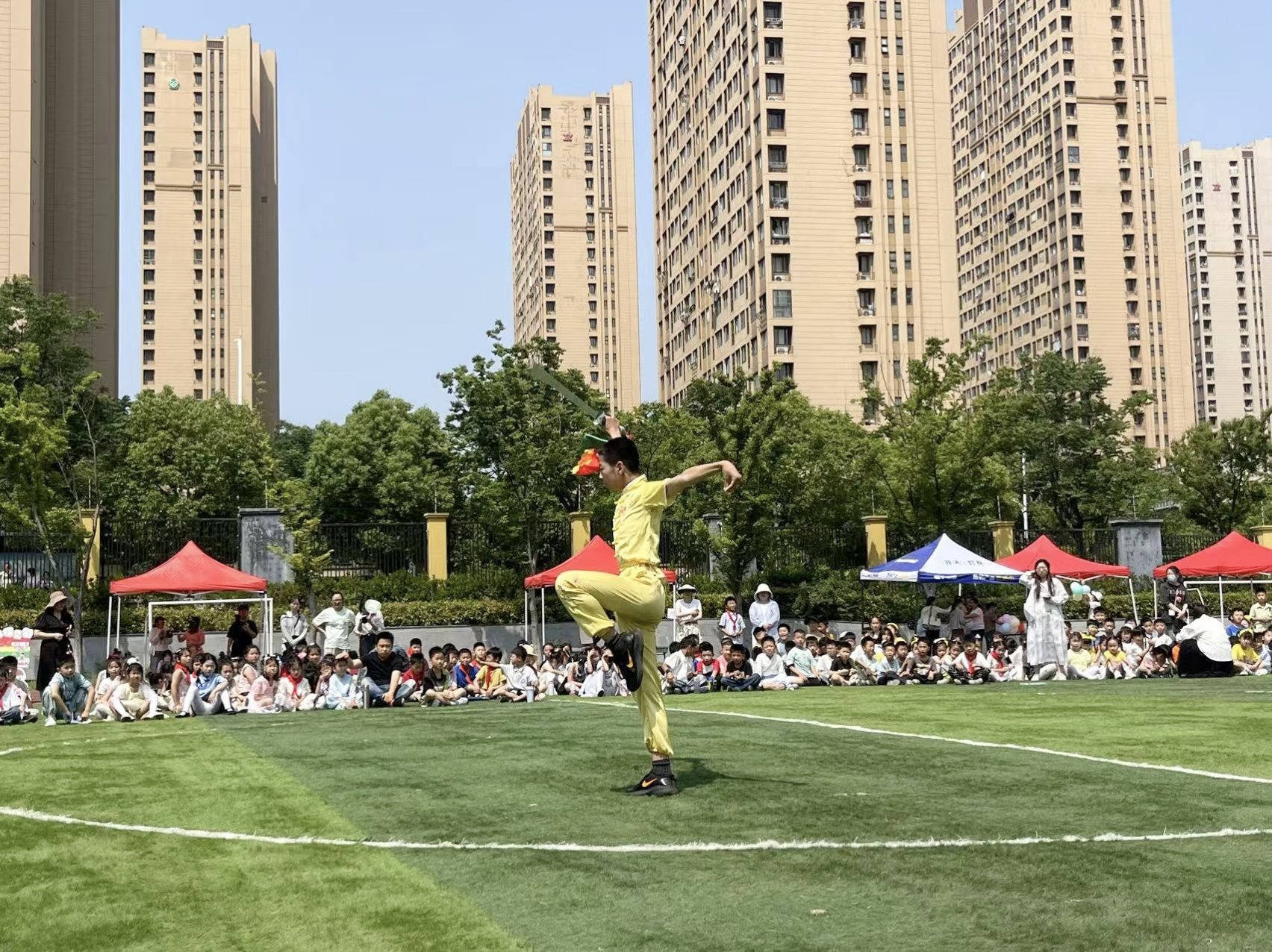【正学丁三·教学】青春活力绽芳华，体育之光满校园 ——丁家庄第三小学第五届“艺之独秀”嘉年华“射苑”活动侧记_html_m1421aa0c.jpg