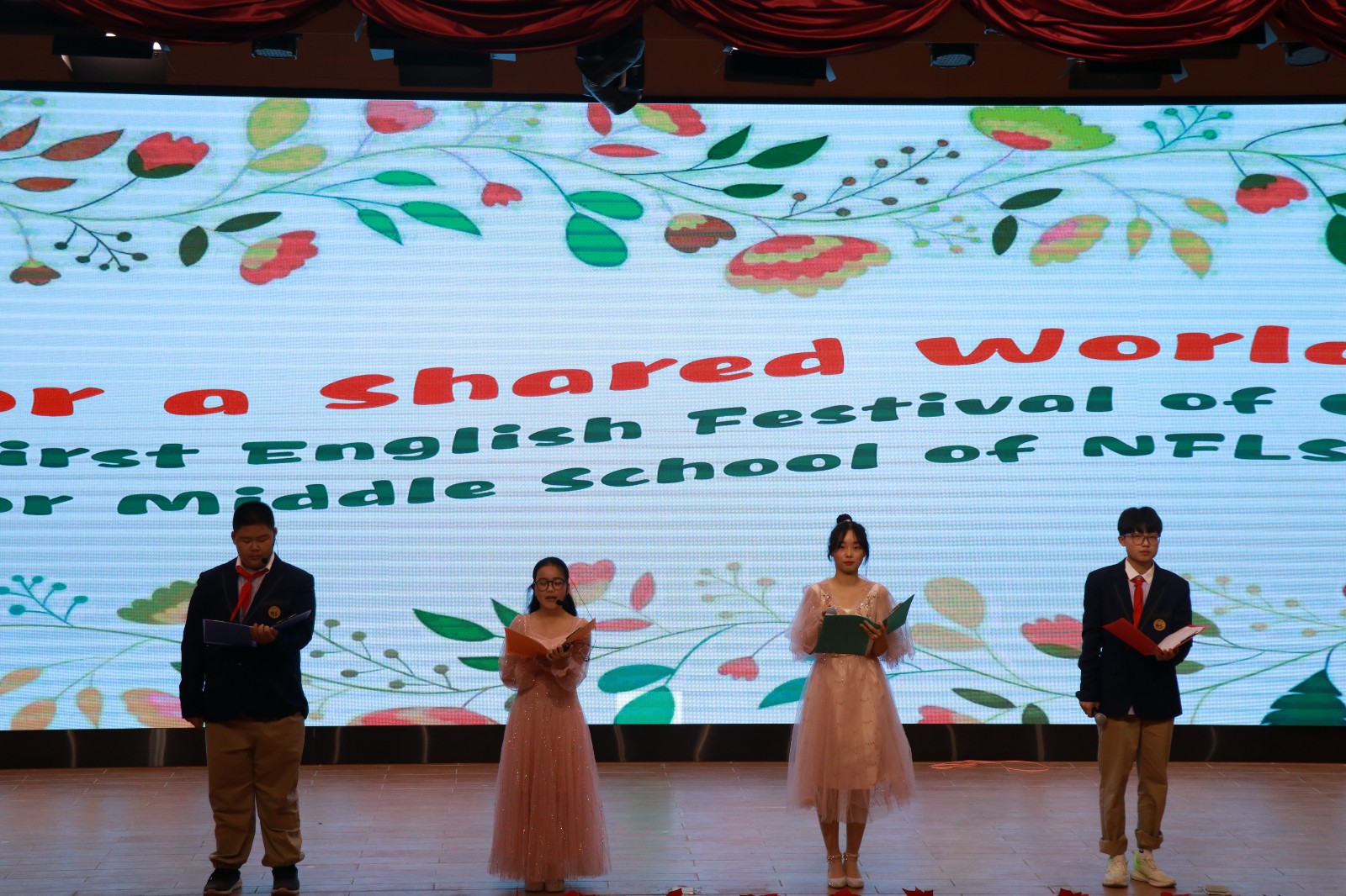 For a Shared World ｜南外仙林分校华侨城中学第一届外语节文艺汇演